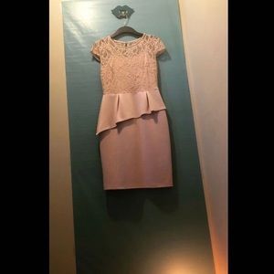 Pink formal dress